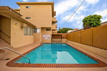 Courtyard pool